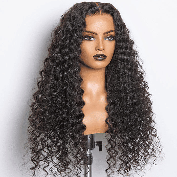 Thumbnail: 180% Density HD 13x6 PartingMax Full Frontal Lace Wig Deep Wave