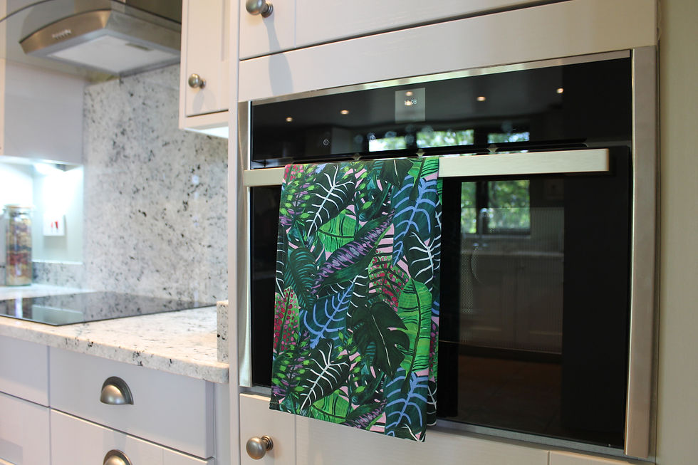 Thumbnail: Dark Leafy Tea Towel