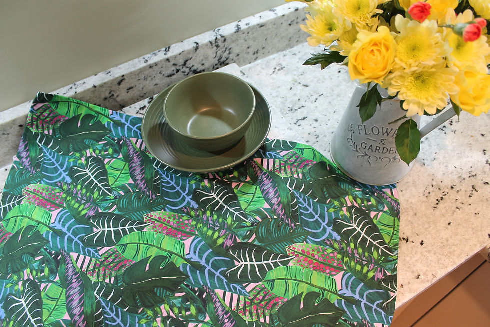 Thumbnail: Dark Leafy Tea Towel