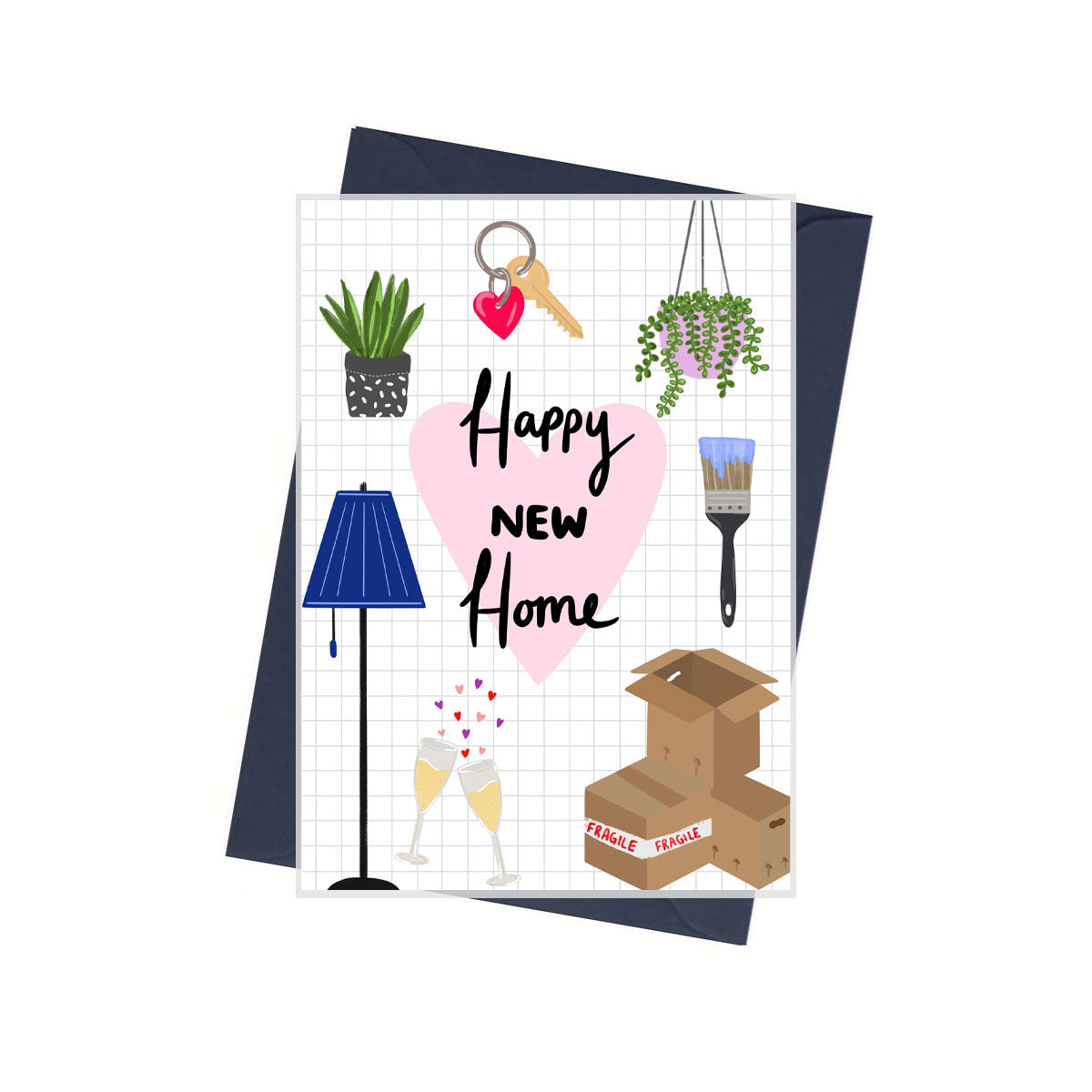 Happy New Home card