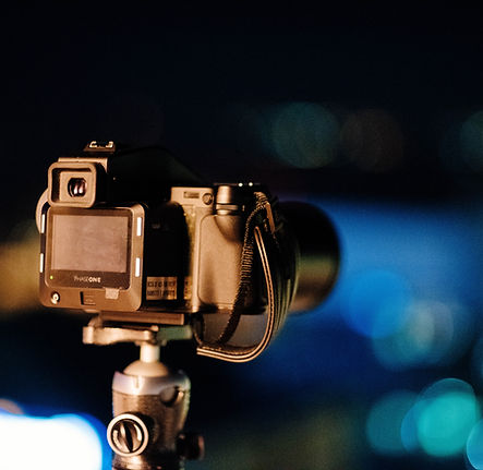 Camera On Tripod