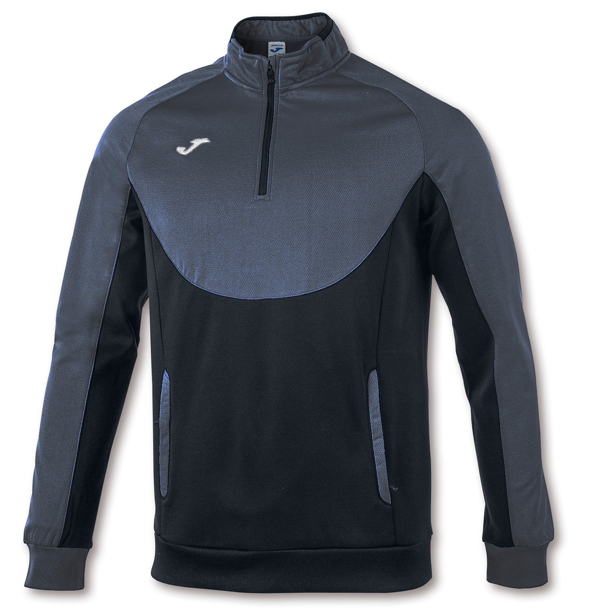 SUDADERA ESSENTIAL 1/2 CREMALL ANTRACITA-NEGR