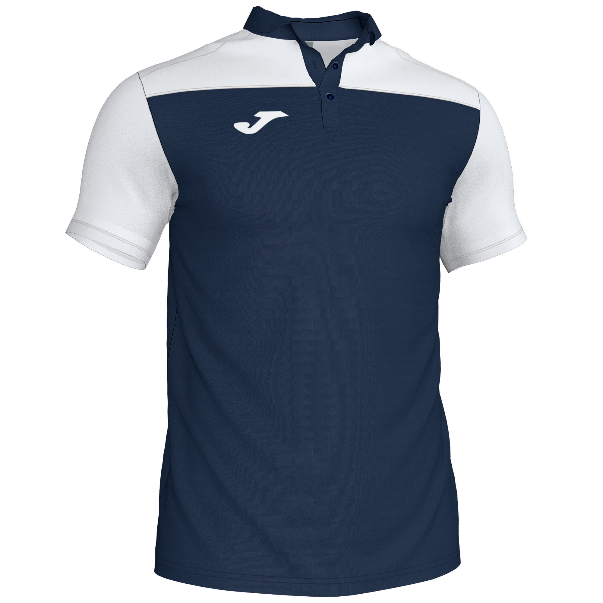 POLO HOBBY II MARINO-BLANCO M/C