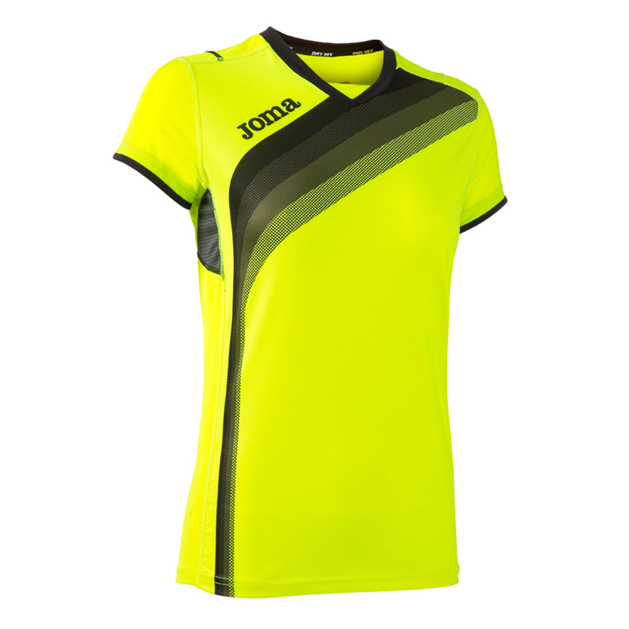 CAMISETA ELITE V AMARILLO FLUOR M/C