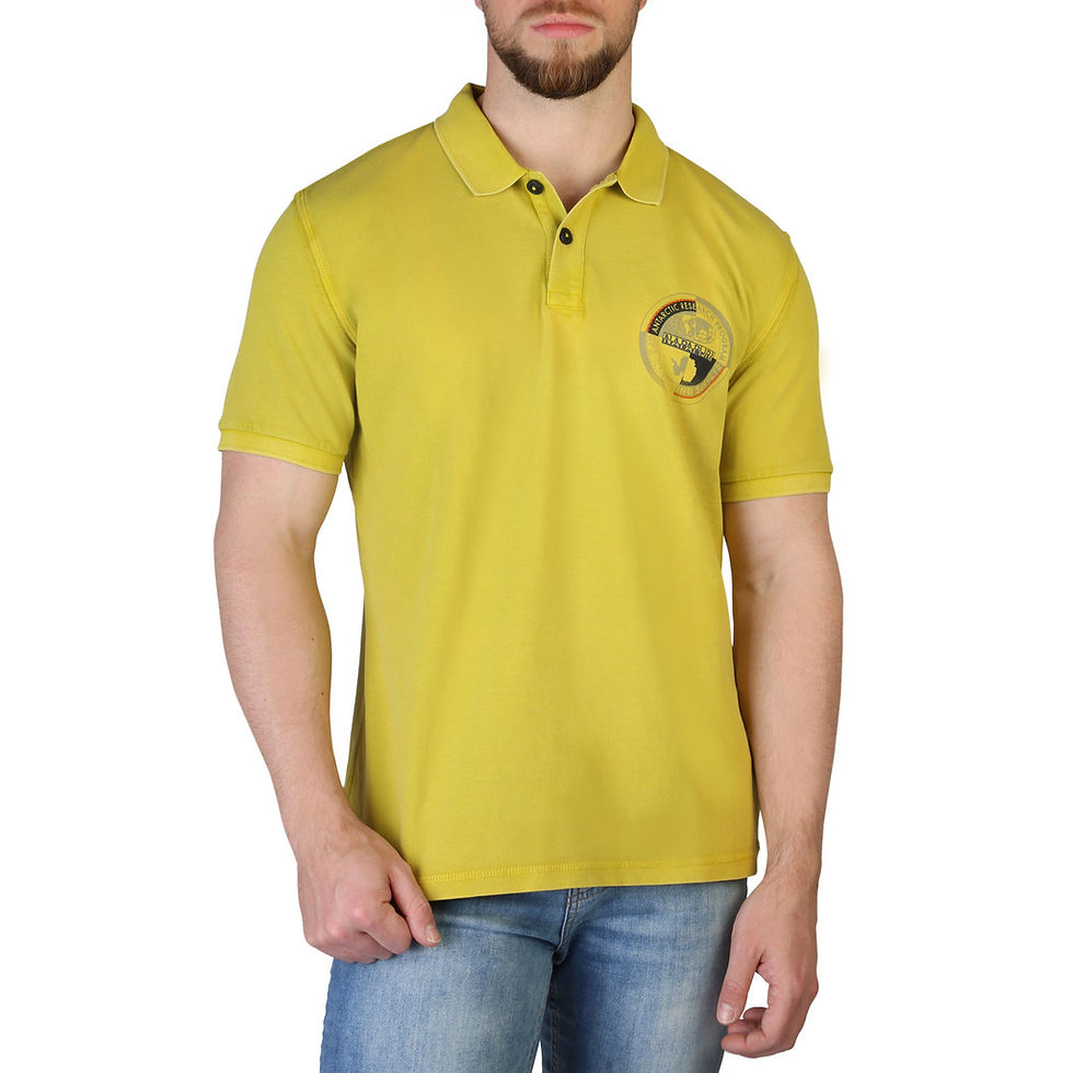Miniatură: Tricou Polo galben