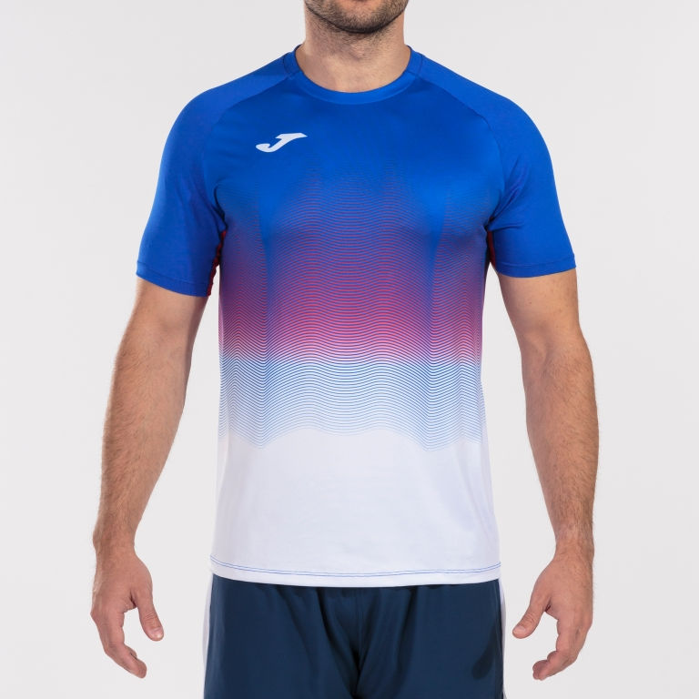 Miniatură: CAMISETA ELITE VII ROYAL-BLANCO-ROJO M/C
