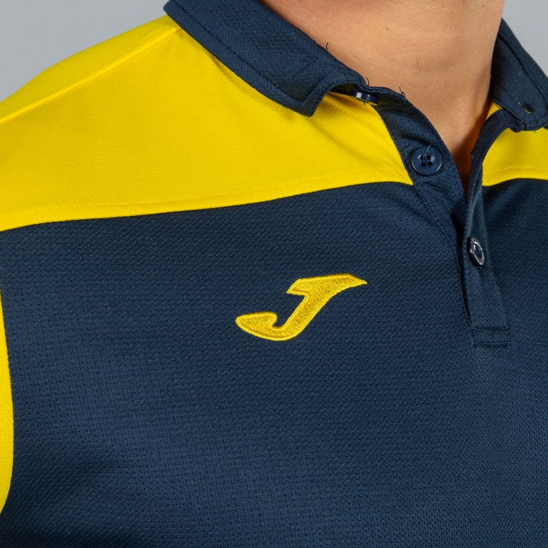 Miniatură: POLO HOBBY II MARINO-AMARILLO M/C