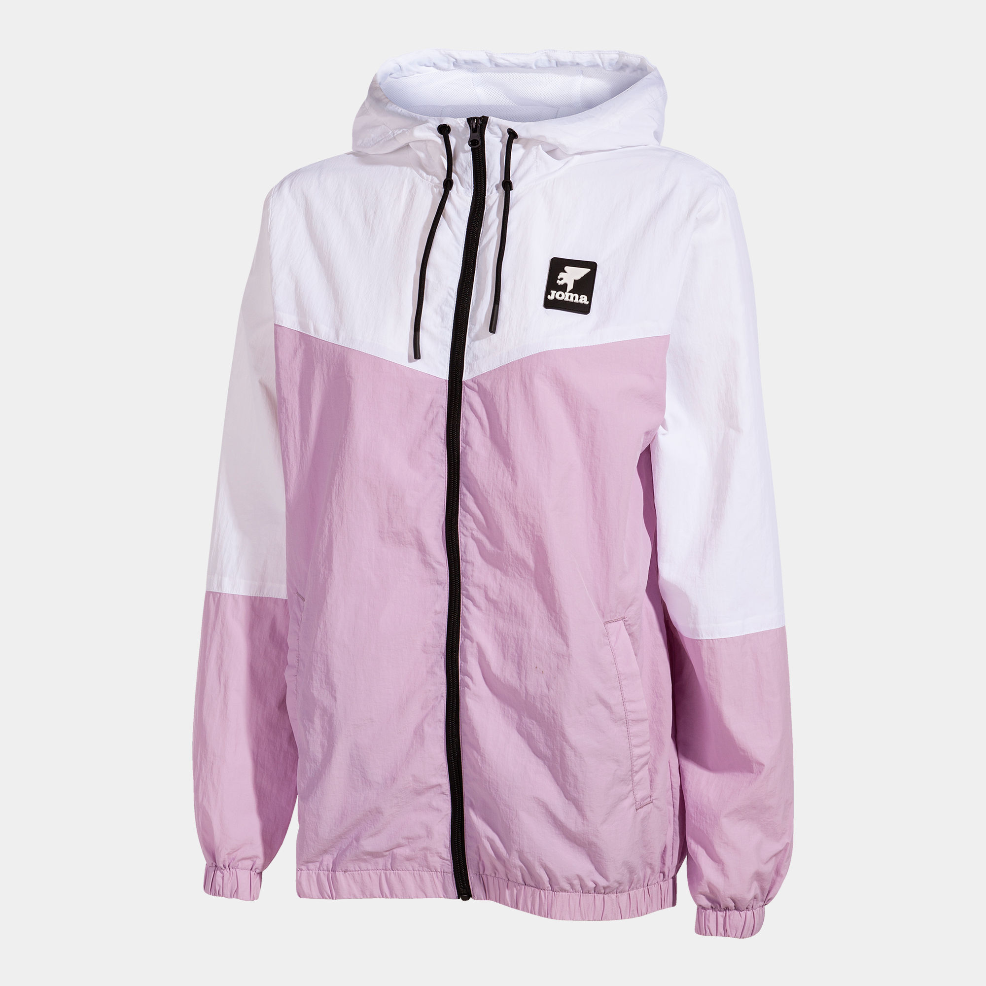 CHAQUETA CON CAPUCHA URBAN STREET MORADO BLANCO