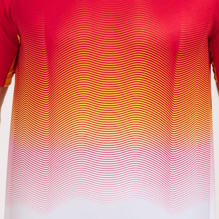 Miniatură: CAMISETA ELITE VII ROJO-BLANCO-AMARILLO M/C