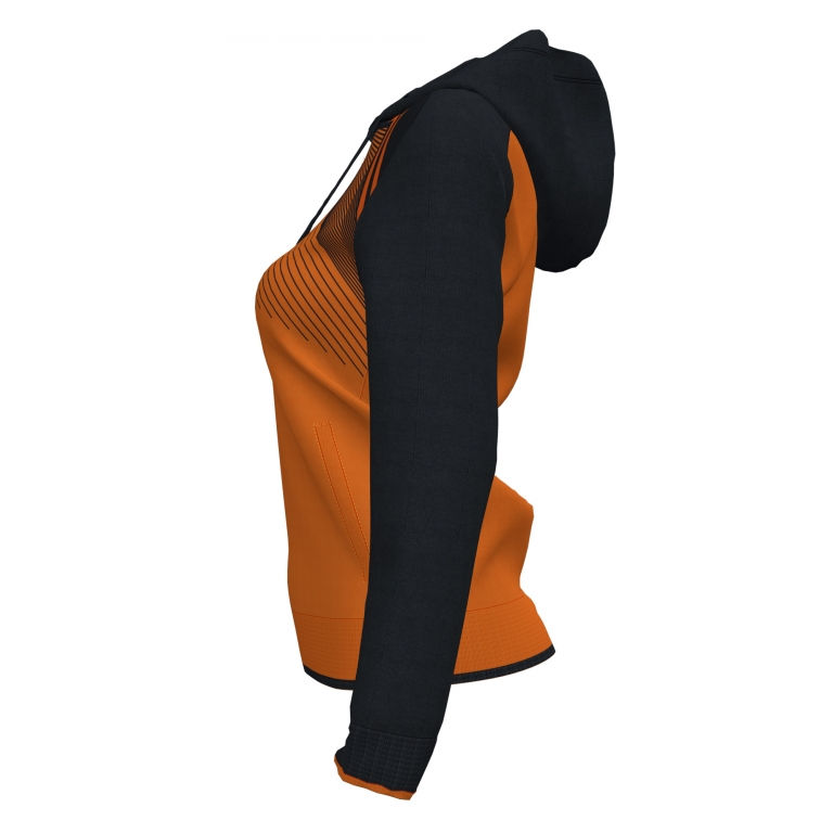 Miniatură: CHAQUETA CAPUCHA SUPERNOVA II NARANJA-NEGRO
