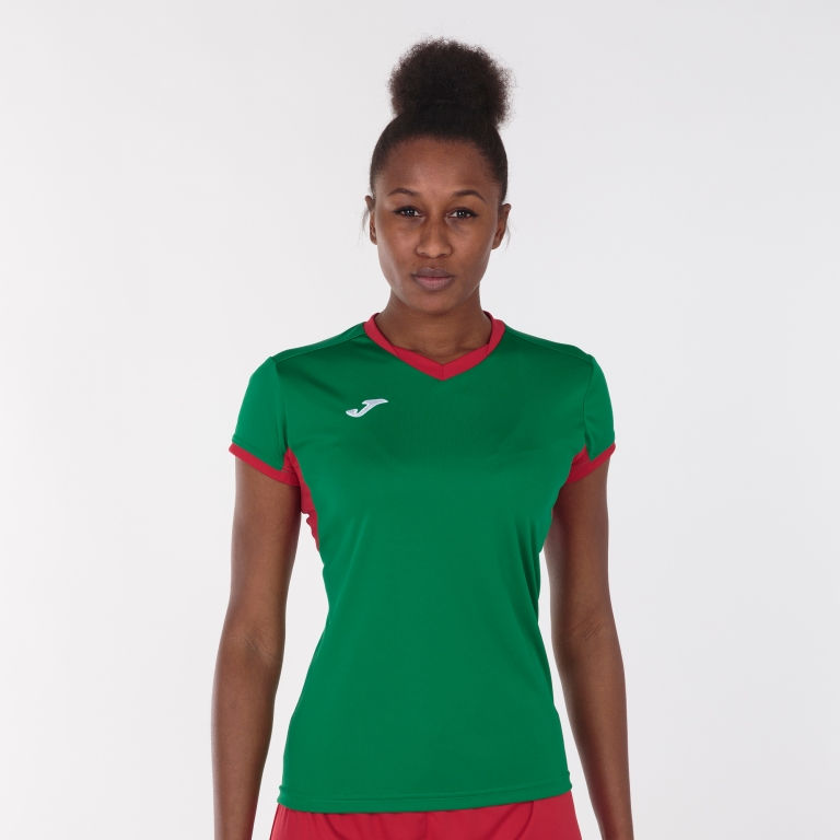 Miniatură: CAMISETA CHAMPIONSHIP IV VERDE-ROJO M/C MUJER