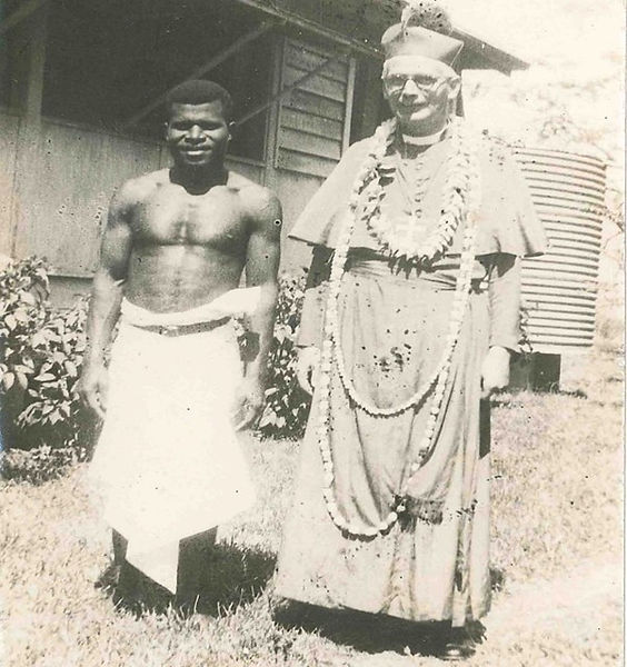 Right Rev’d Philip Strong, Army Chaplain, Bishop of New Guinea,