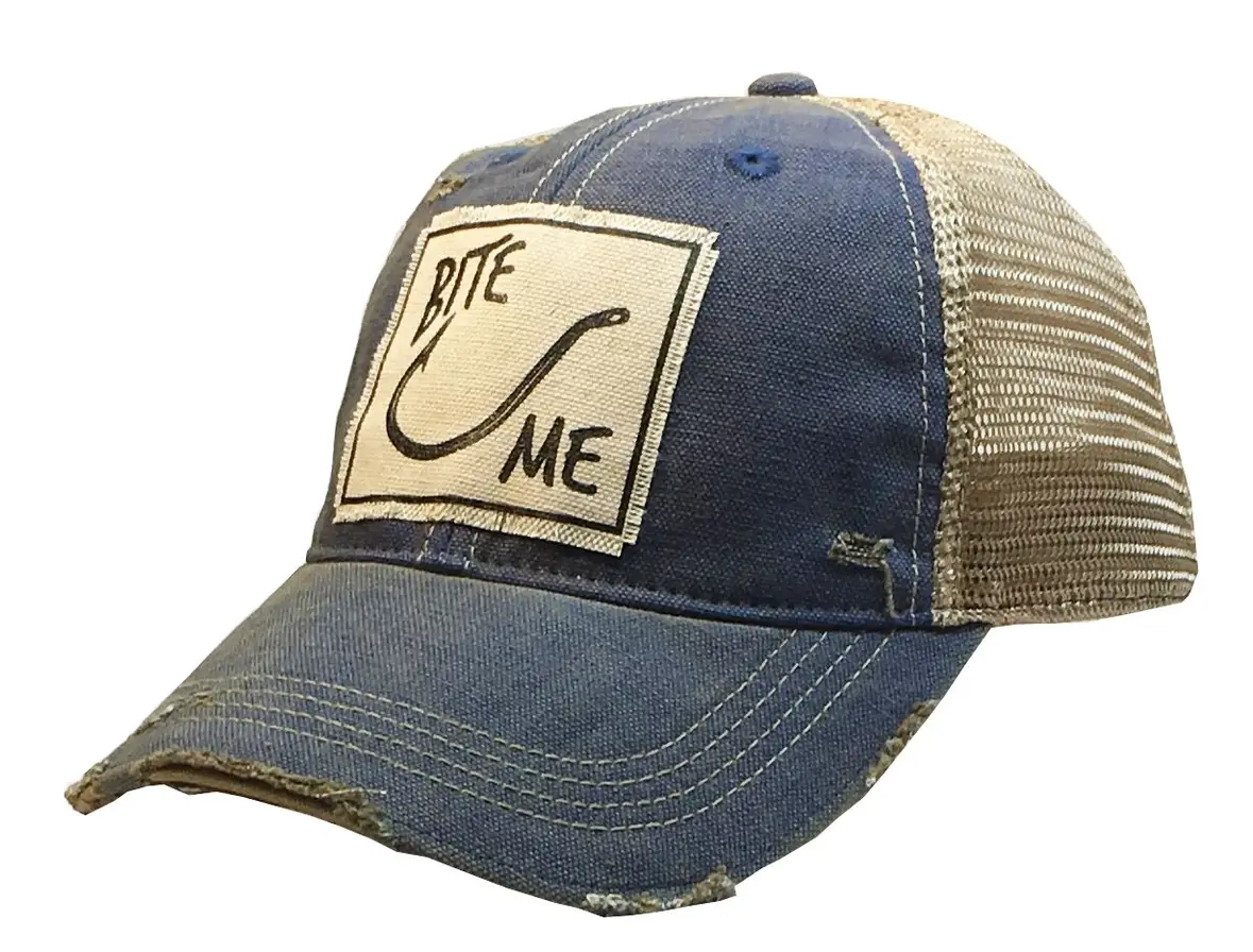 Bite Me Vintage Trucker