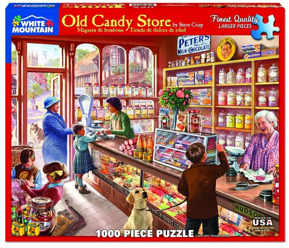 Old Candy Store White Mountain Puzzles 1,000 Pieces