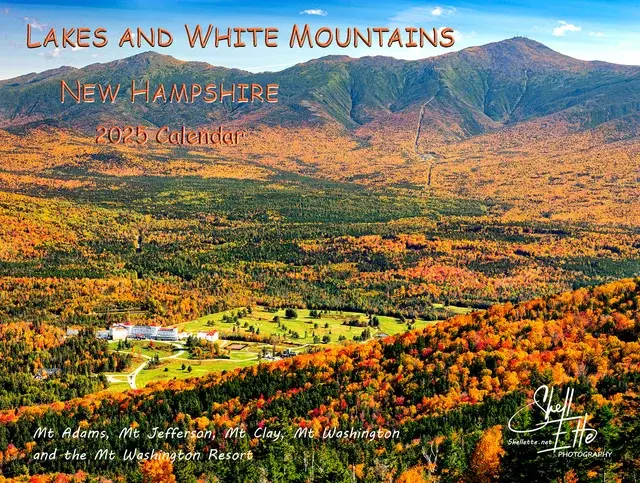 2025 Lakes & White Mountains Calendar