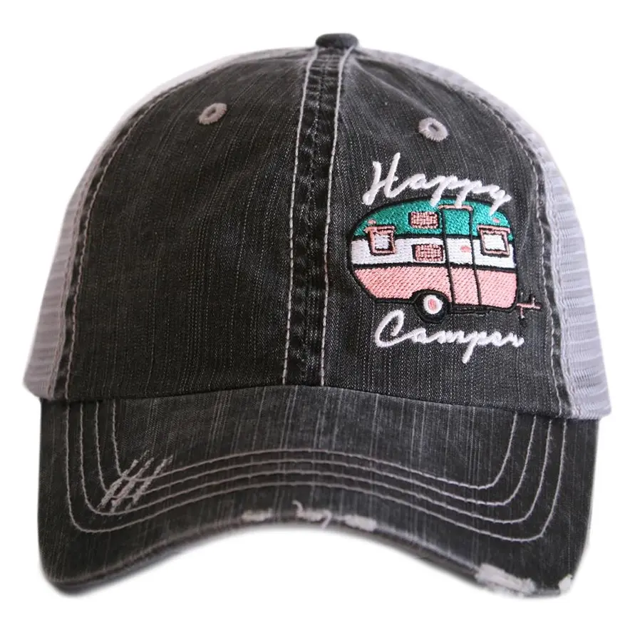 Happy Camper Mesh Hat