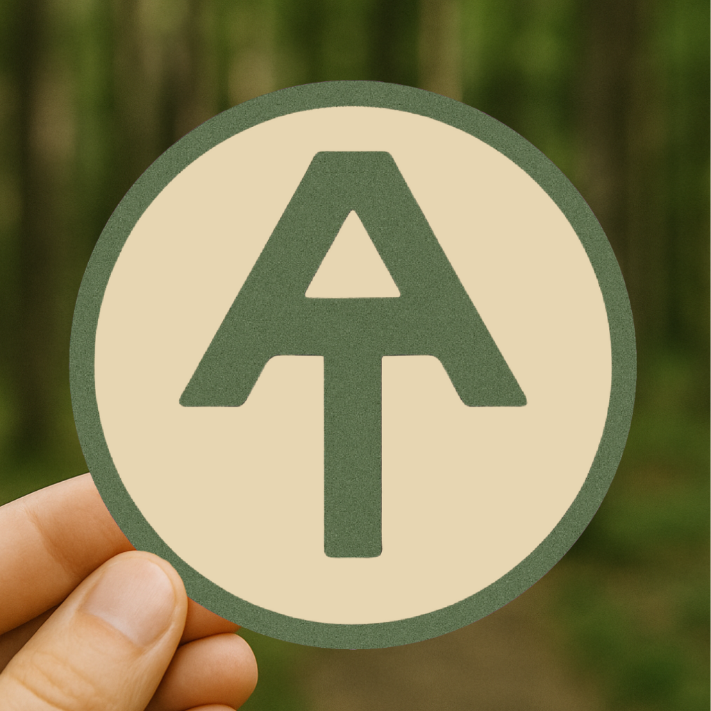 Appalachian Trail AT Circle Sticker