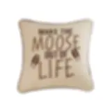 Make the Moose out of Life Pillow