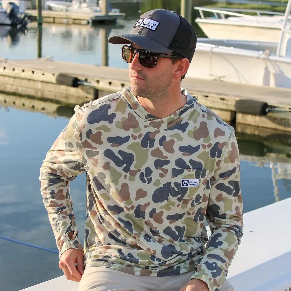 Maritime Premium Performance Hoodie -Camo