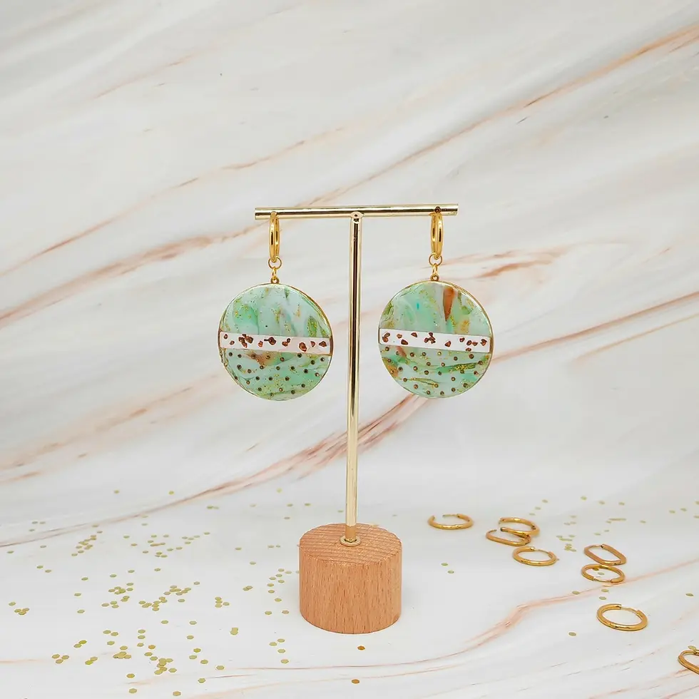 Miniature : Charms vert côté verso