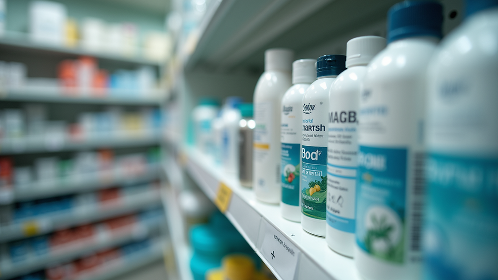 Prodotti essenziali da avere in farmacia