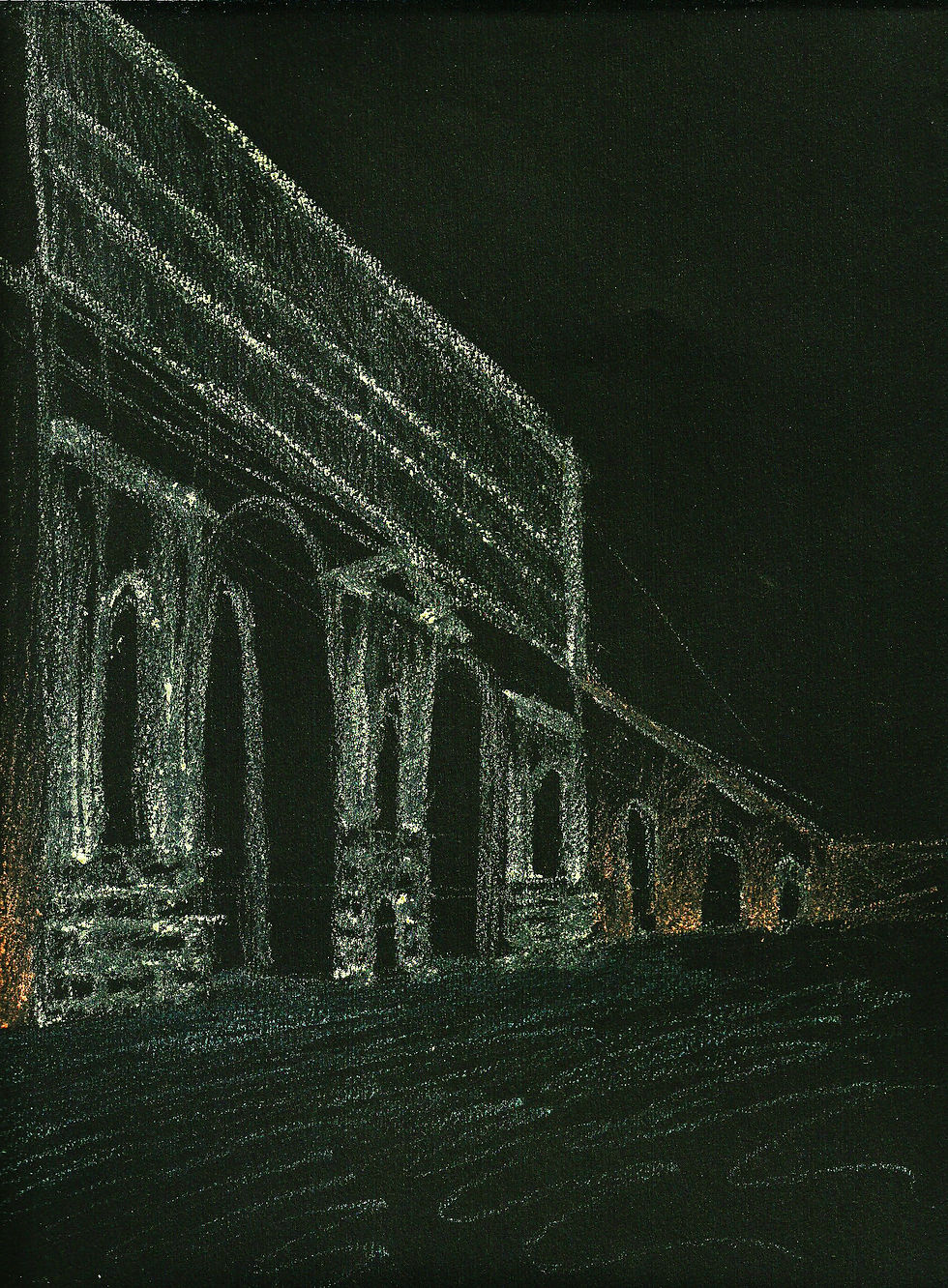 schizzo progetto d'illuminazione