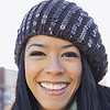 Young Woman with Black Hair