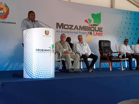 Construction of Anadarko gas liquefaction plant officially commences