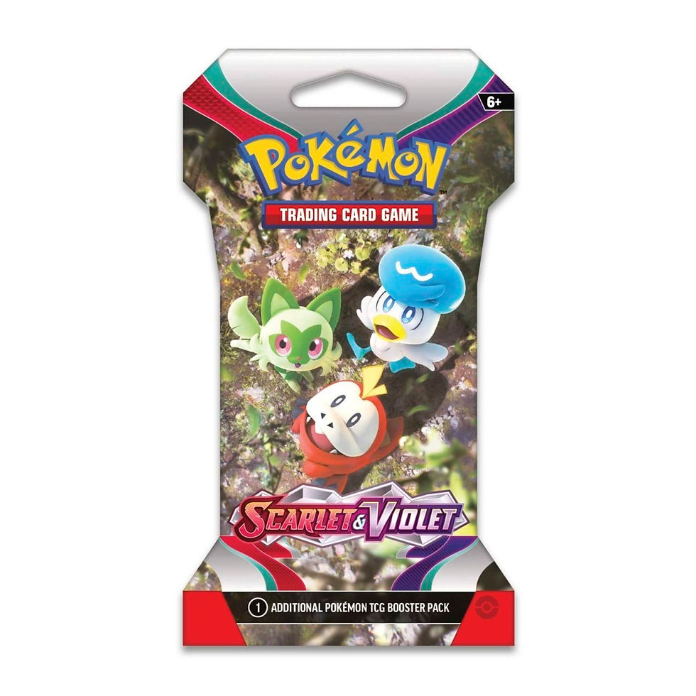 Thumbnail: Pokémon TCG: Scarlet & Violet Sleeved Booster Pack (10 Cards)