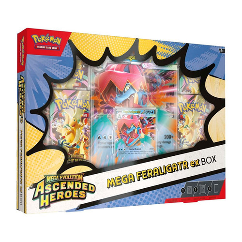 Pokémon TCG: Mega Evolution-Ascended Heroes ex Box | Pokevolt