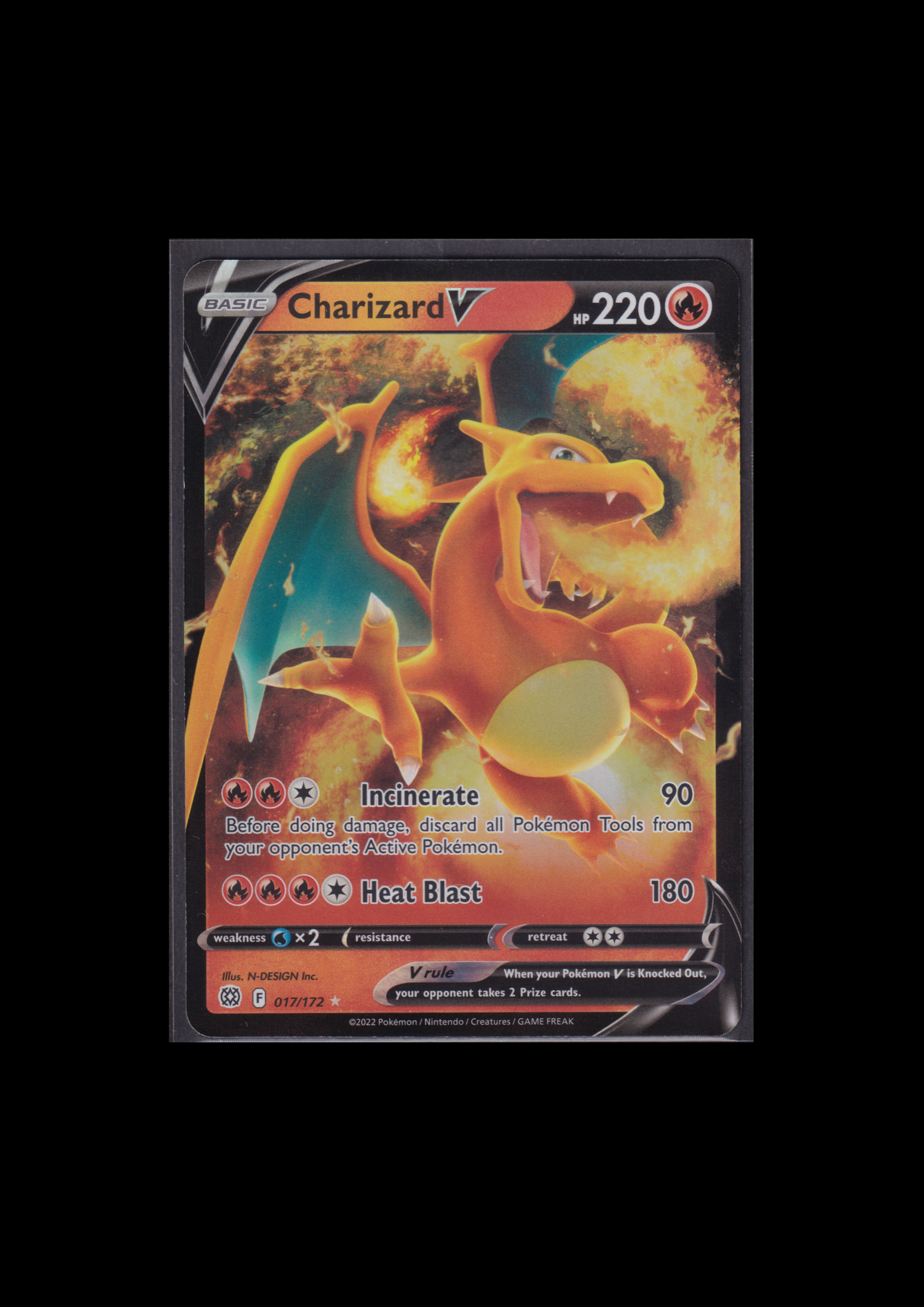 Pokemon TCG: Charizard V 017/172