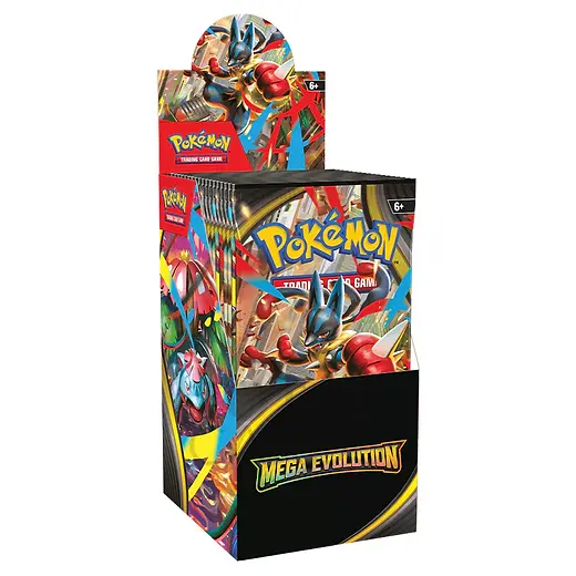 mega evolution half booster box Pokémon TCG - ME1- Mega Evolution Half Booster Box