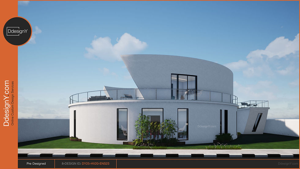 8-DY25-HV20-ENS23, Pre-Designed Package, Villa/House in Modern Style