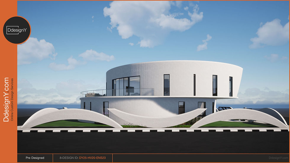 8-DY25-HV20-ENS23, Pre-Designed Package, Villa/House in Modern Style