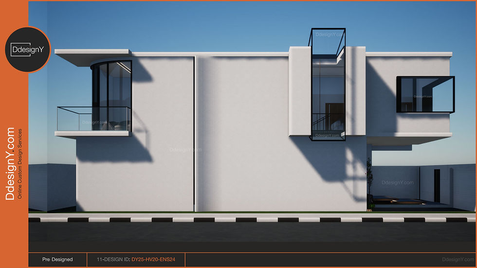 11-DY25-HV20-ENS24, Pre-Designed Package, Villa/House in Modern Style