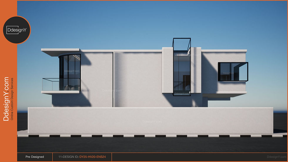 11-DY25-HV20-ENS24, Pre-Designed Package, Villa/House in Modern Style