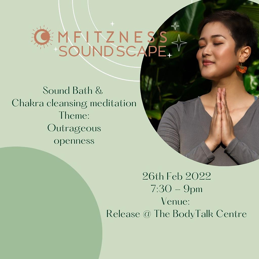 SOLD OUT - Sound Bath with OmFitzness SoundScape