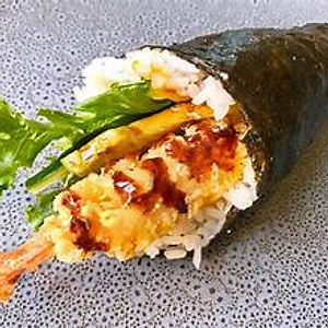 Hand roll scampi