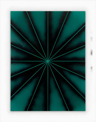 David Malek, Strobe, Dark Star, Geneva, Contemporary art, abstract painting 