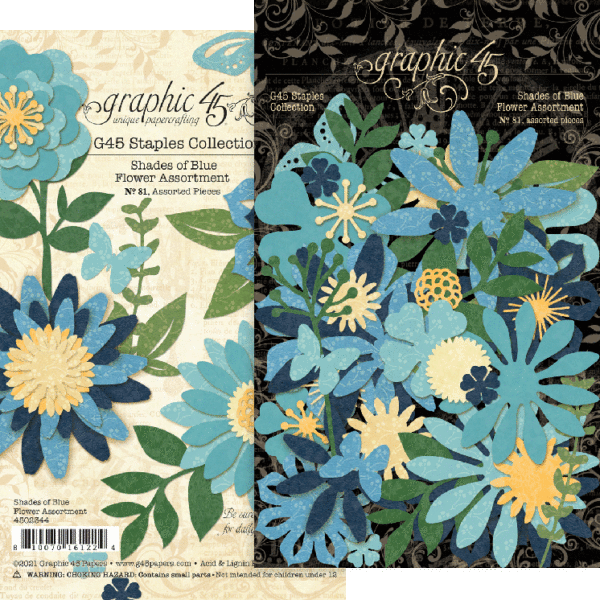 G45 Flowers - Blue