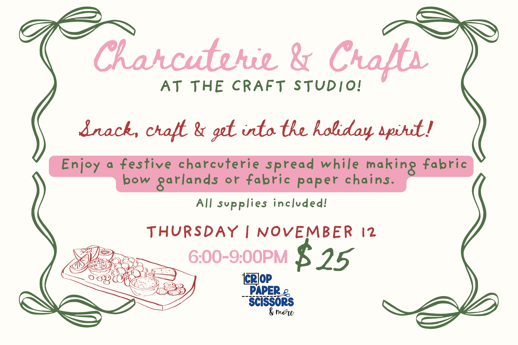 Charcuterie & Crafts!