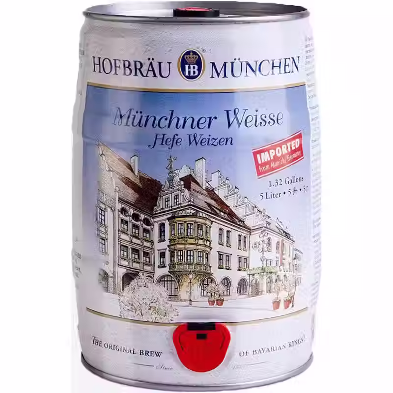HOFBRÄU MÜNCHEN WEISSE 5L