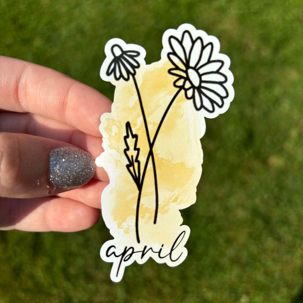 Thumbnail: Birth Month Flower Sticker