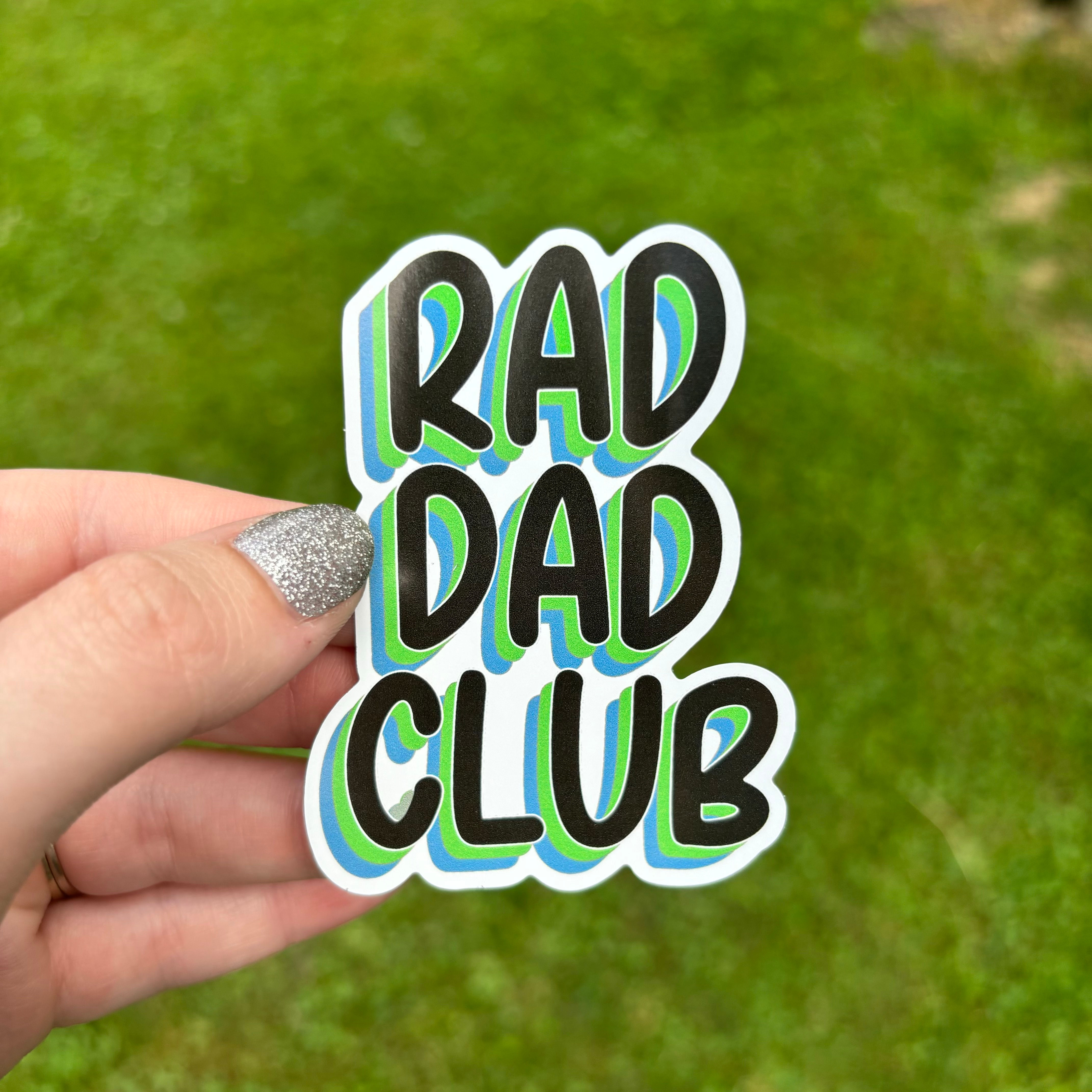 Rad Dad Club Sticker