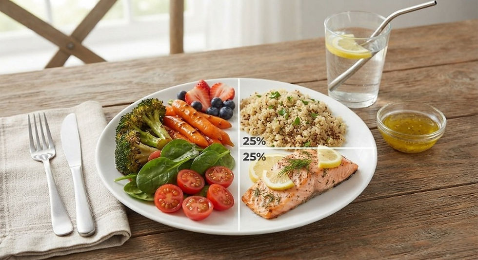 healthy plate