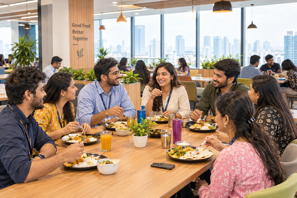 corporate cafeteria