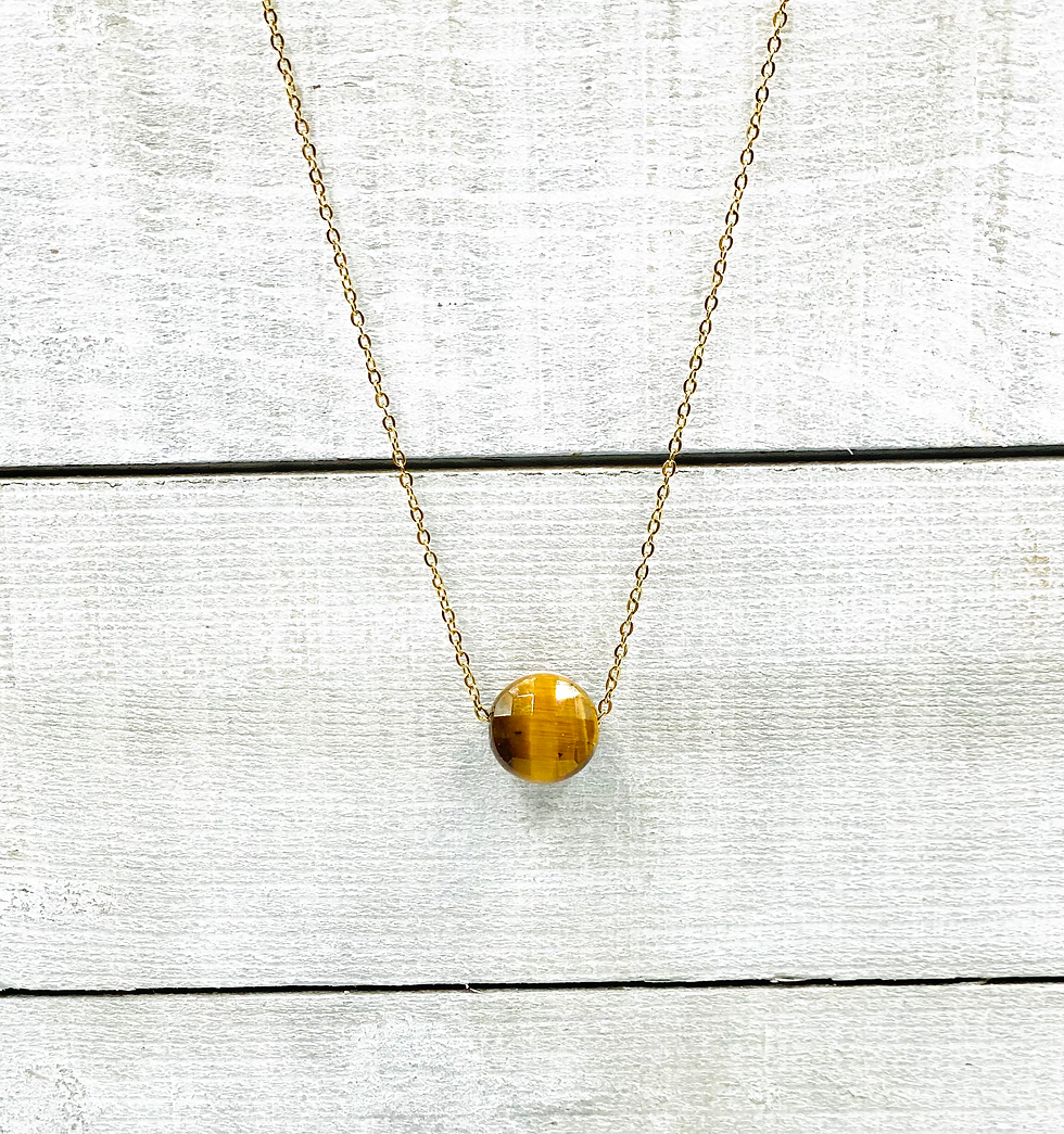 Thumbnail: Tiger Eye Necklace | Attracting Wealth