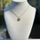 Thumbnail: Zirconia Flower Necklace