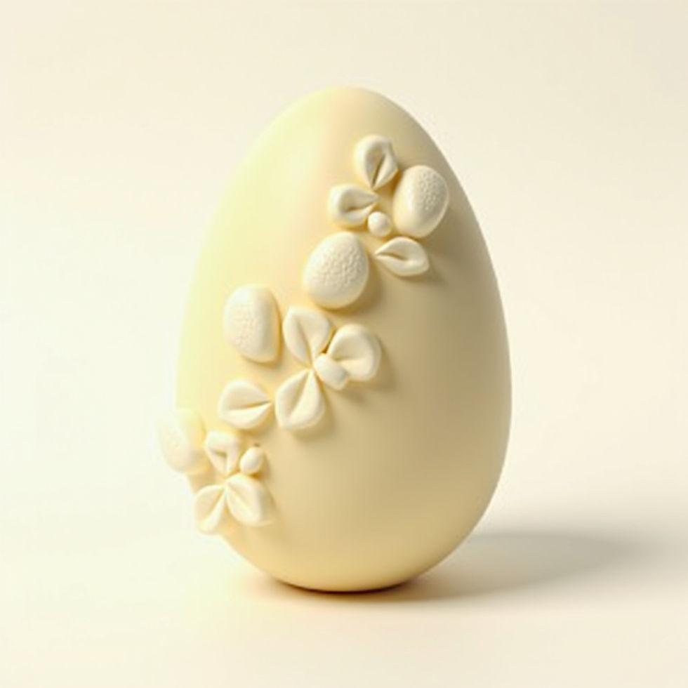 Ovo Páscoa Chocolate Branco