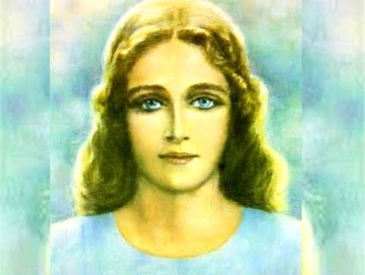 Retrato de Maria ditado por Emmanuel